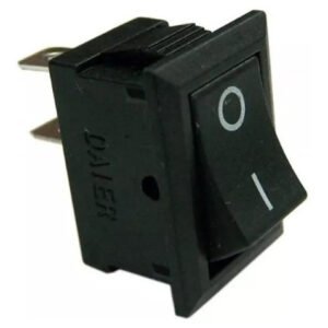 Kit 10 Peças - Chave Gangorra 2 Posições - Kcd1-101 Preto Daier