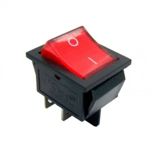 Kit 10 Peças - Chave Gangorra Kcd4-201n 4t 16/20a 250v Vermelha
