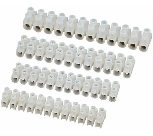 Kit 5 Peças - Conector Barra Sindal 12 Posições 6mm - 5a
