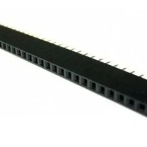 Kit 10 Peças Barra De Pinos Fêmea 1x40 Passo 2,54mm Mci 180graus