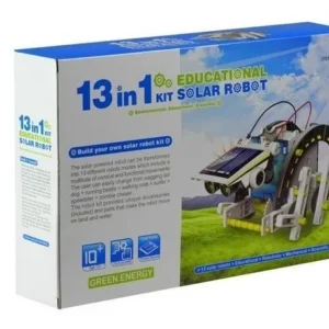 Kit Montagem Robo Solar 13x1 Iniciante Educacional Robótica