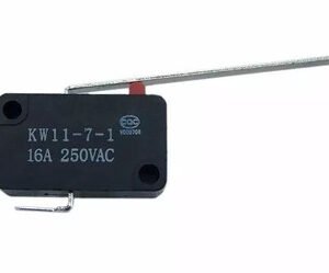 Kit 5 Peças - Chave Micro Switch Kw11-7-3 16a C/ Haste 60mm