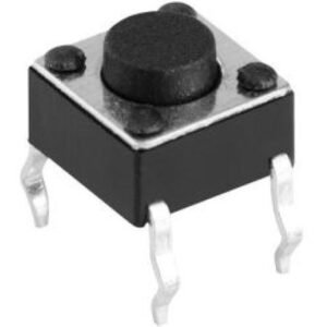 Kit 100 Peças - Chave Tactil 6x6x4,3mm 4t 180g
