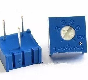 Kit 10 Peças - Trimpot 3386f 10k Horizontal 1 Volta