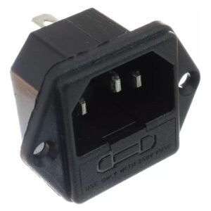 Kit 10 Peças - Tomada De Força As-07 C/ Porta Fusível