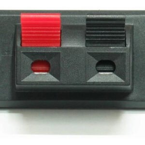 Kit 5 Peças - Borne De Pressão 2 Vias Wp2-3 Para Audio