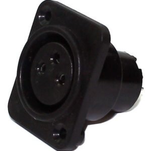 Kit 5 Peças - Plug Xlr Canon Fêmea Terminal Solda Placa Pci