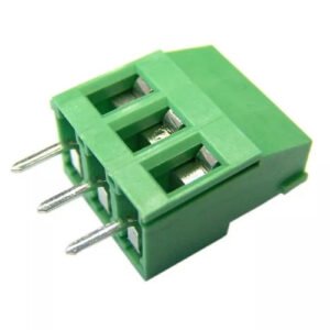 Kit 100 Peças - Borne Kre 3vias 5,08mm Verde Kf128 / Dg500