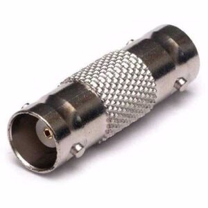 Kit 10 Peças - Conector Bnc Emenda Fêmea X Fêmea Hbn-055