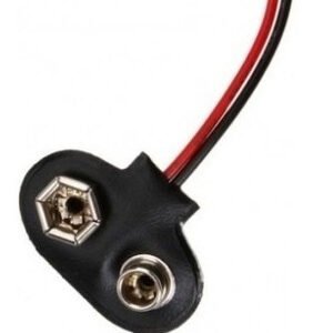 Kit 100 Peças - Clip Para Bateria 9v Tipo T