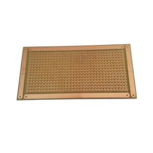 Kit 5 Peças - Placa 5x10 Universal Padrão Perfurada Ilhada