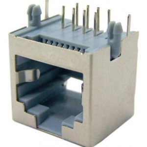 Kit 10 Peças - Modular Jack Rj45 Fêmea Blindado 8p8c 90g 55-11
