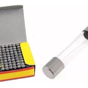 Kit 100 Peças - Fusível Vidro Grande 6x30 3A