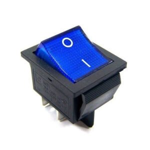 Kit 10 Peças - Chave Gangorra Kcd4-201n 4t 16/20a 250v Azul