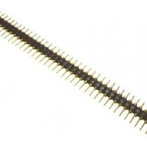 Kit 10 Peças Barra De Pinos Bspi 1x40 Vias Torneada 2 Lados 180g