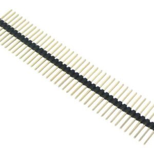 Kit 10 Peças -  Barra De Pinos 1x40x20 180 Graus 2.54mm 2 Lados