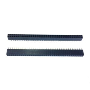 Kit 10 Peças  Barra De Pinos Fêmea 2x40 2,54mm Mci 180graus