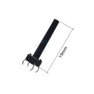 Kit 100 Peças - Chave Tactil 6x6x19mm 4t 180 Graus