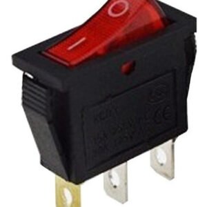 Kit 10 Peças - Chave Gangorra Kcd3-102n 3t 15a/250v Vermelha