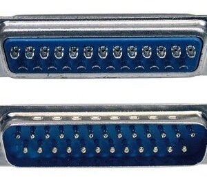 Kit 10 Peças - Conector Db25 Macho Solda Fio