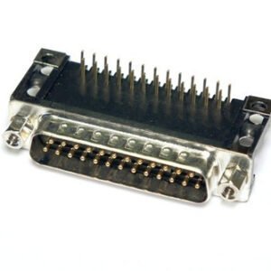 Kit 10 Peças - Conector Db25 Macho 90 Graus Solda Placa