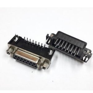 Kit 10 Peças - Conector Db15 Fêmea 90 Graus Solda Placa