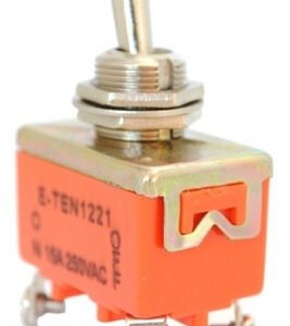 Kit 10 Peças - Chave Alavanca Kn-1221 Liga/desliga 15a 250v 4t