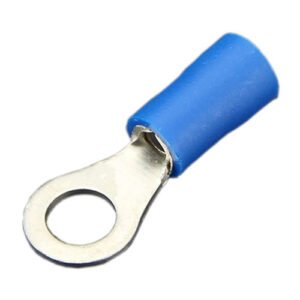 Kit 500 Peças - Terminal Olhal Pré Isolado M5 1,5 A 2,5mm² Azul