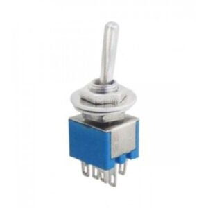 Kit 10 Peças Mini Chave Alavanca Metal 2 Posições 6t Smts-202