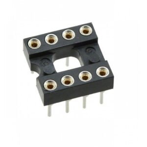 Kit 60 Peças - Soquete Para Circuito Integrado 8 Pinos Torneado
