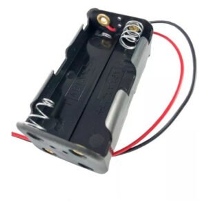 Kit 10 Peças - Suporte P/4 Pilhas Aa 2 Lados Pt