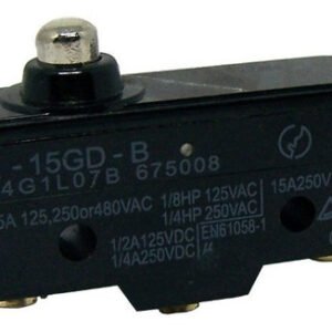 Chave Micro Switch Fim De Curso Kw-15gd-b Contato Curto