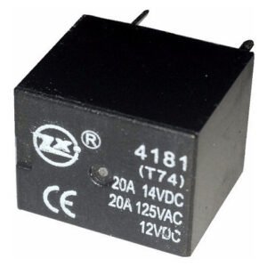 Kit 5 Peças - Rele Mini 12v 20a 5 Terminais