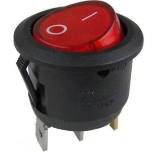 Kit 50 Peças - Chave Gangorra Redonda Kcd1-106n Vm C/ Neon