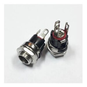 Kit 5 Peças - Plug Jack J4 Fêmea Painel / Chassis 2,5mm
