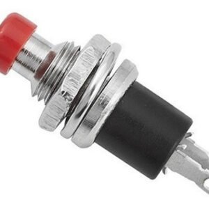 Kit 5 Peças Chave Botão Push-button Nf Normal Fechado Vm