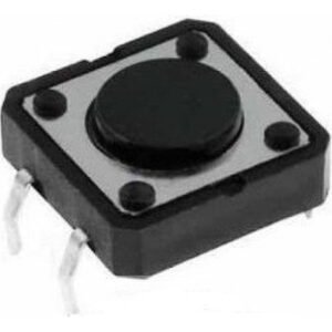 Kit 50 Peças - Chave Tactil 12x12x4,3mm 4t 180 Graus