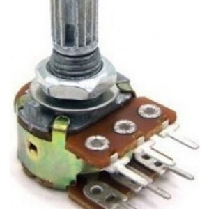 Kit 10 Peças - Potenciômetro Linear Duplo L15 10k 6t Wh148-2