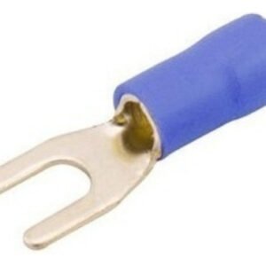 Kit 100 Peças Terminal Garfo/forquilha Isolado M4 1,5 A 2,5mm²