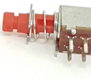 Kit 10 Peças - Chave Tecla Ps-22f05 50vdc 0,5a Com Trava
