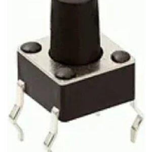 Kit 100 Peças - Chave Tactil 6x6x9,5mm 4t 180 Graus