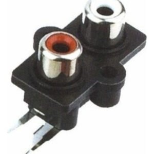 Kit 10 Peças * Tomada Rca Av2-8,4-7 Vm/br