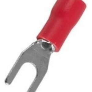 Kit 500 Peças Terminal Garfo/forquilha Isolado M4 0,5 A 1,5mm²