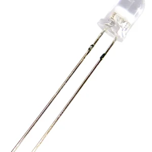 Kit 100 Peças - Led 5mm Alto Brilho Vermelho Transp. 15000mcd 2v