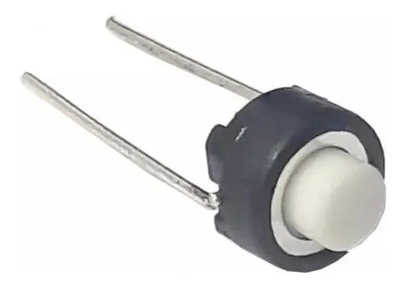 Kit 100 Peças - Chave Tactil Redonda 2 Terminais 5mm