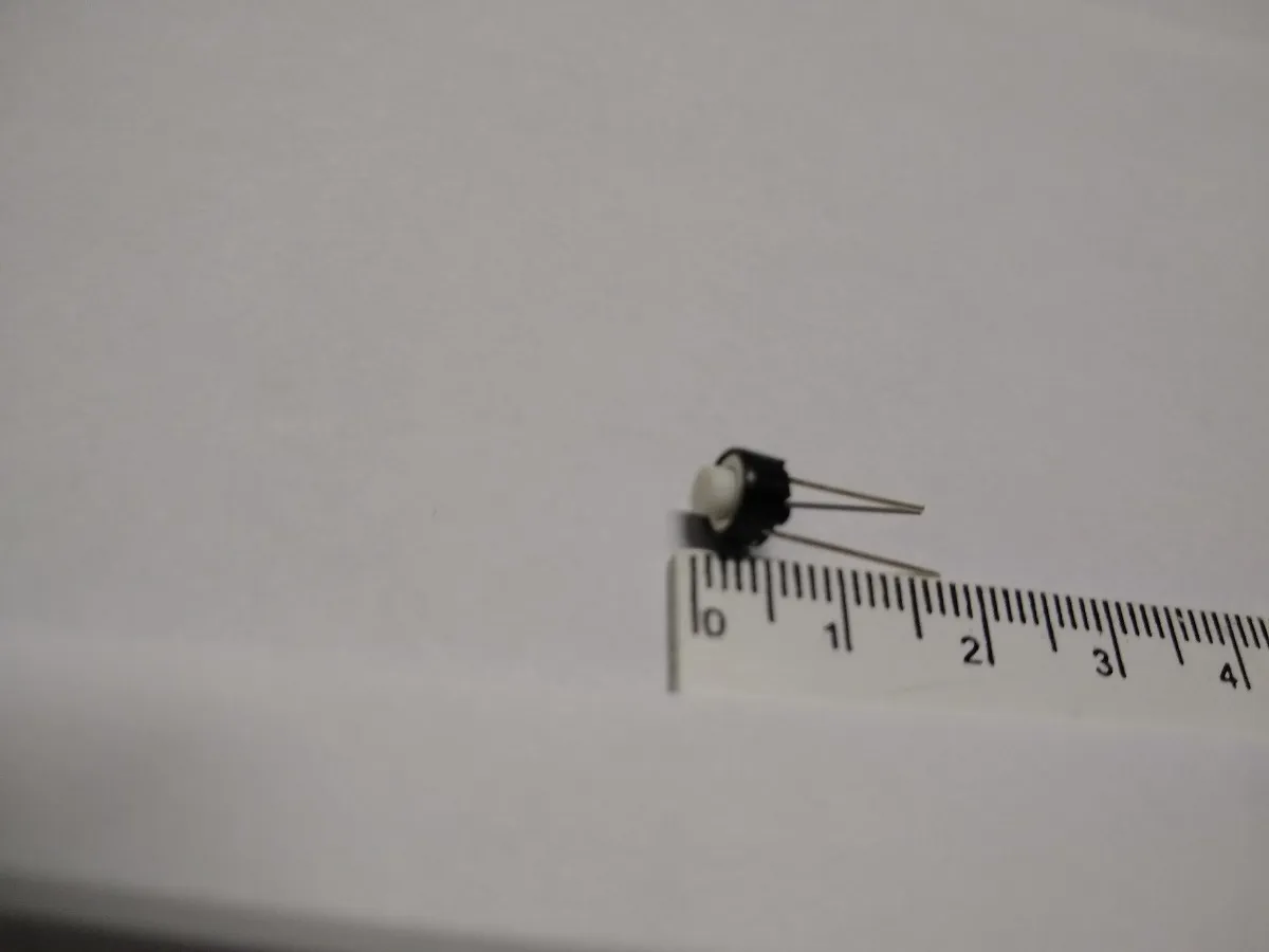 Kit 100 Peças - Chave Tactil Redonda 2 Terminais 5mm - Imagem 3