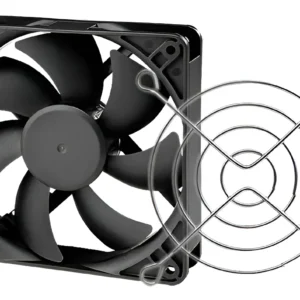 Micro Ventilador Cooler + Grade Metálica 80x80x25mm 24v