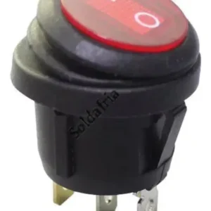 Chave Gangorra Redonda A Prova D' Agua Kcd-105w Neon Vm