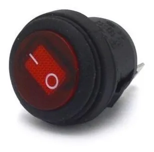 Chave Gangorra Redonda A Prova D' Agua Kcd-105w Neon Vm - Imagem 8