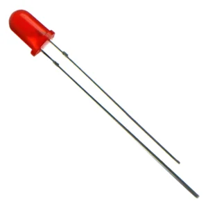 Kit 100 Peças - Led 3mm Vermelho Difuso
